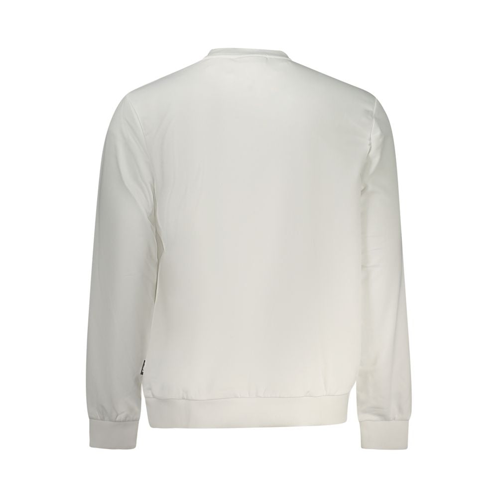 Fila White Polyester Men Sweatshirt | Regal Royce