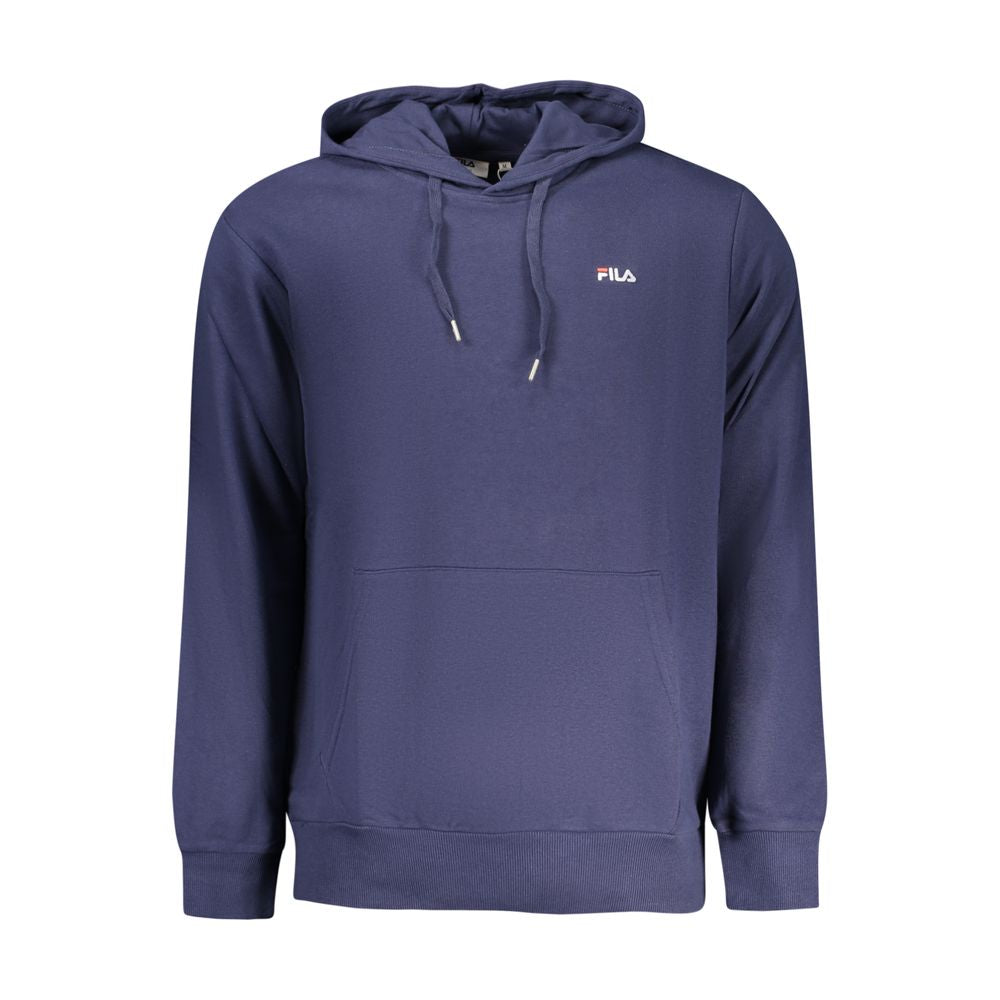 Fila Blue Cotton Men's Hoodie | Regal Royce