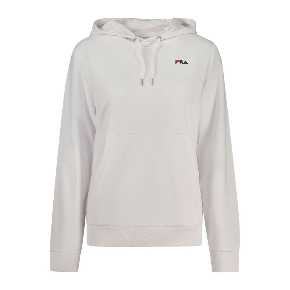 Fila White Cotton Women Sweatshirt | Regal Royce
