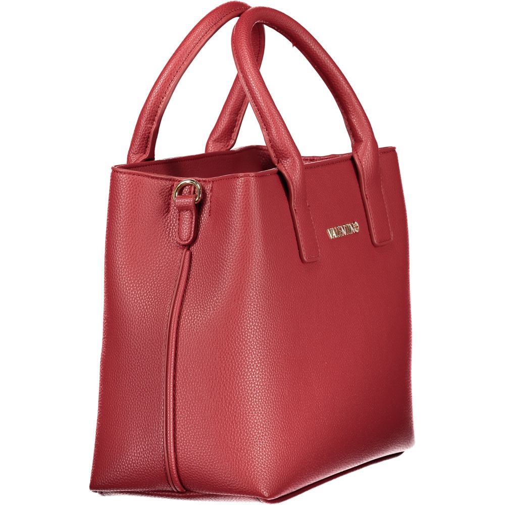 Mario Valentino Rosso Poliuretano Women Handbag | Regal Royce