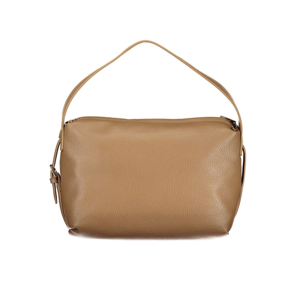 Mario Valentino Brown Polyurethane Women's Bag | Regal Royce