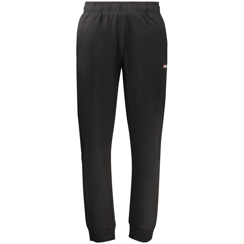 Fila Black Cotton Men's Sweatpant | Regal Royce