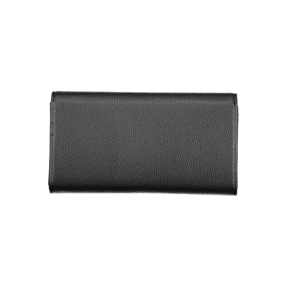 Mario Valentino Nero Poliuretano Women Wallet | Regal Royce