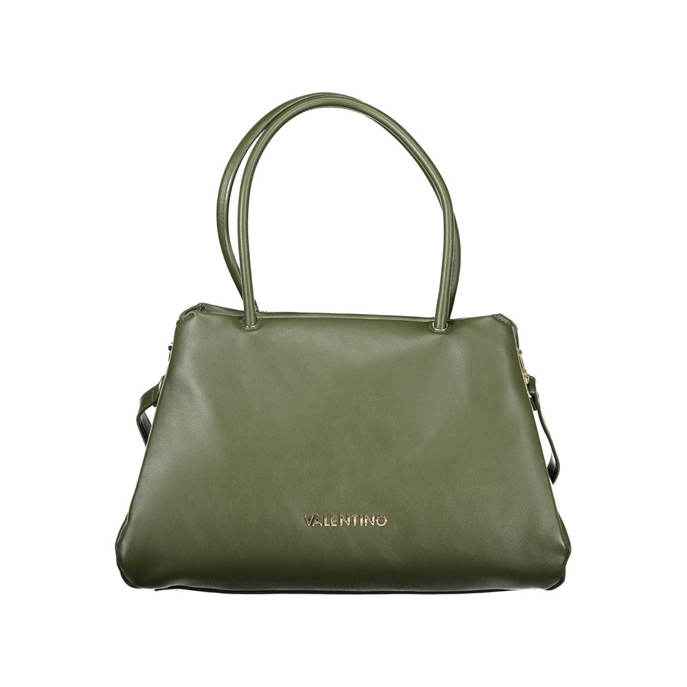 Mario Valentino Verde Polyurethane Women Handbag | Regal Royce