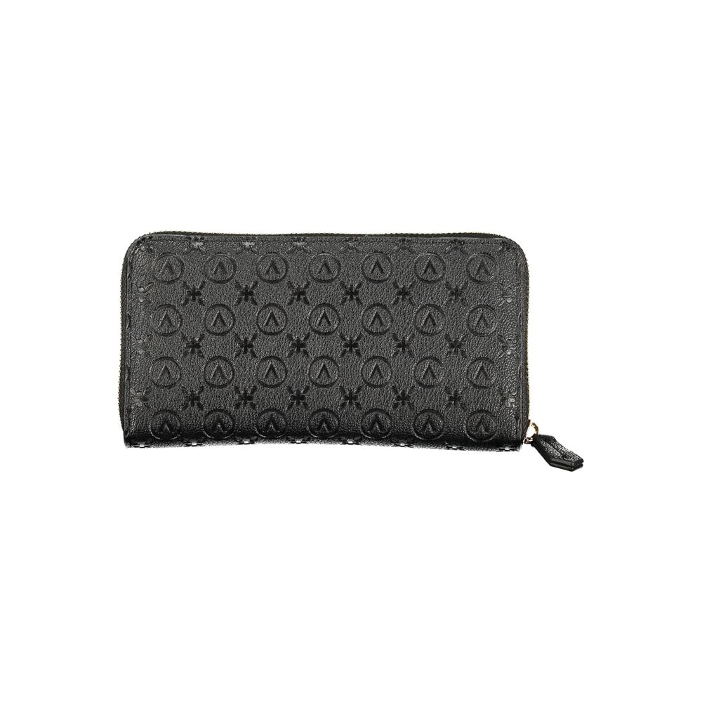 Mario Valentino Nero Poliuretano Woman Wallet | Regal Royce