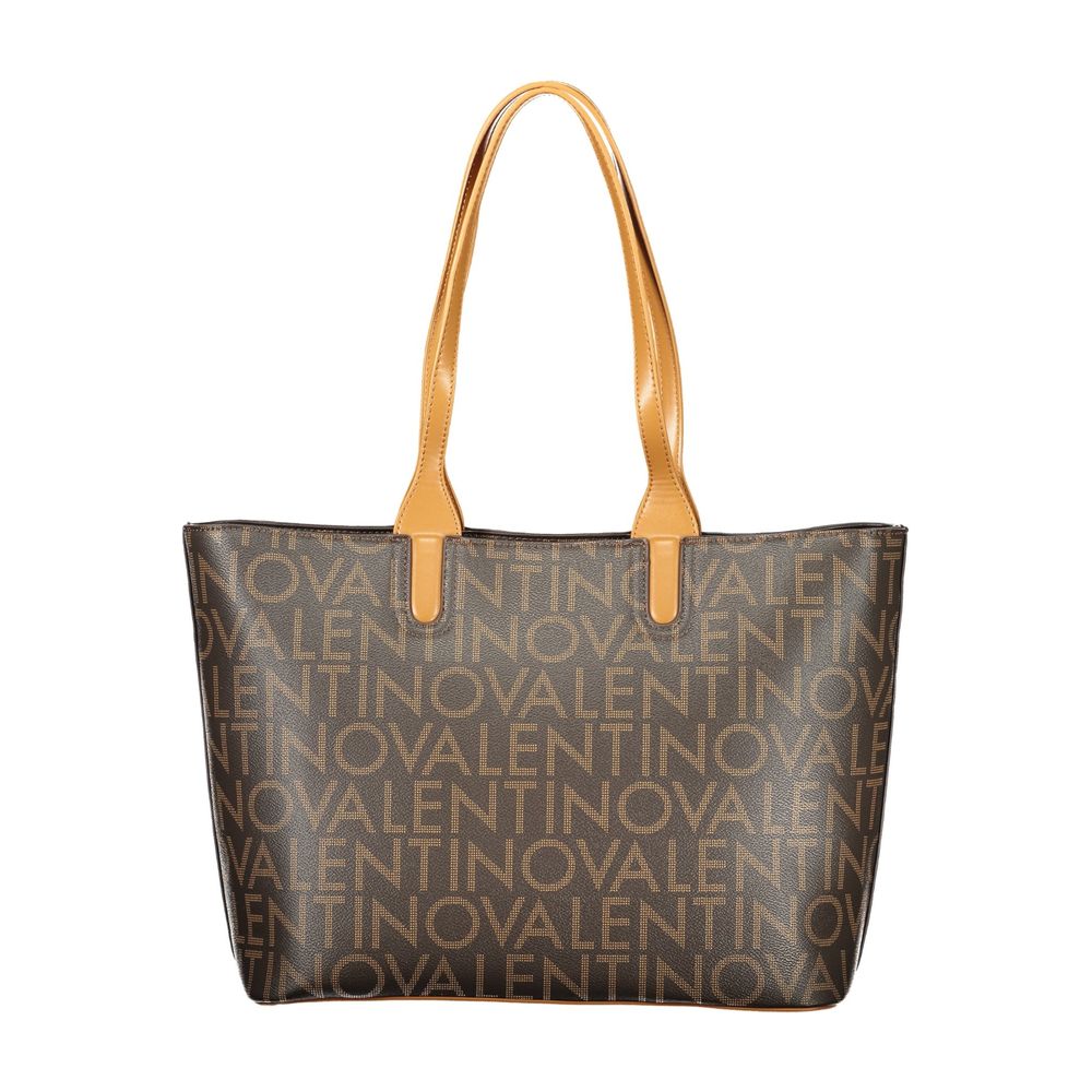 Mario Valentino Brown Polyurethane Women's Bag | Regal Royce