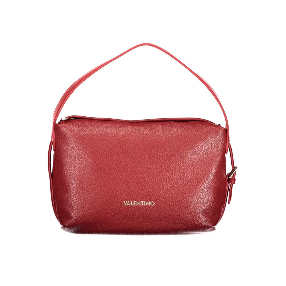 Mario Valentino Rosso Polyurethane Women Shoulder Bag | Regal Royce
