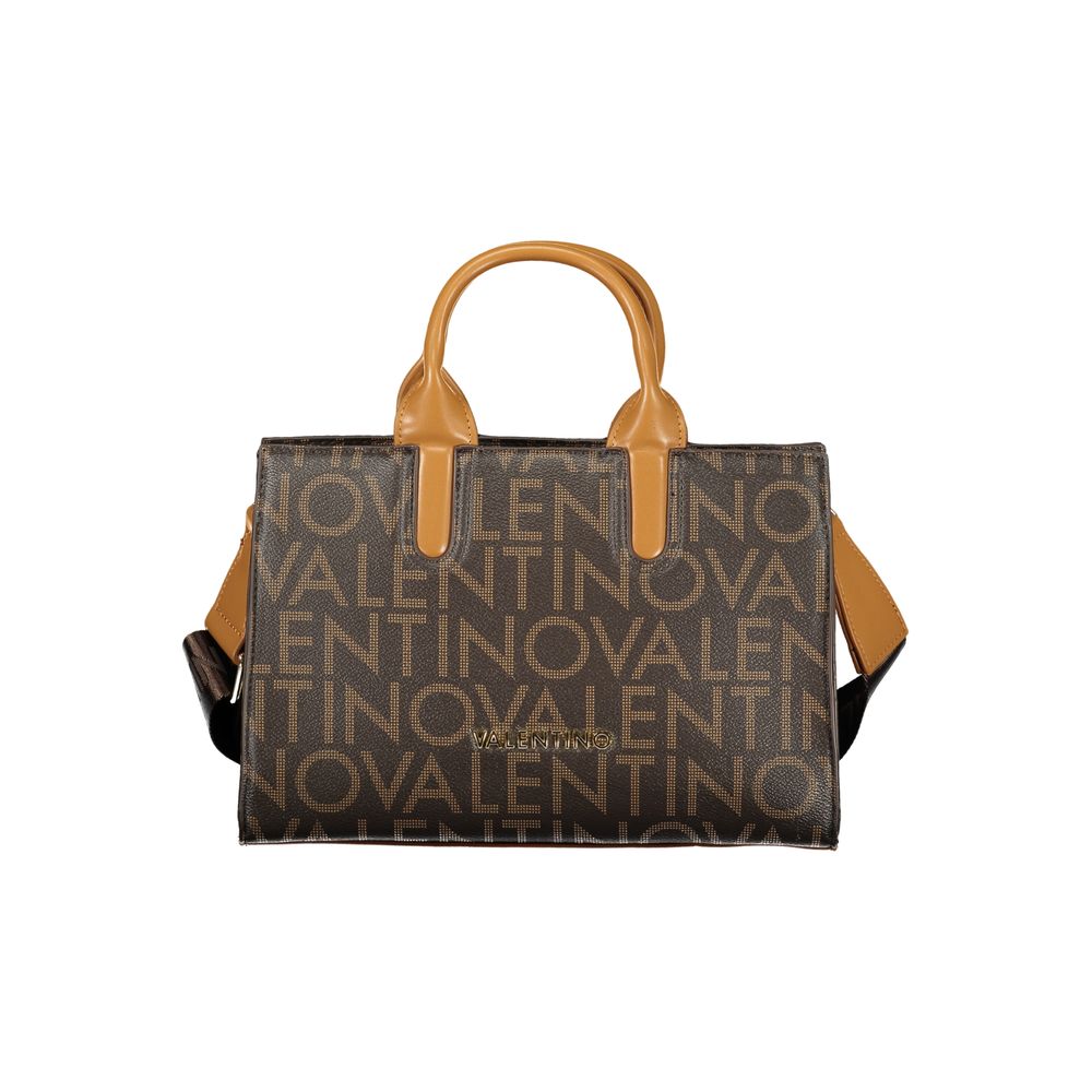 Mario Valentino Brown Polyurethane Women's Bag | Regal Royce