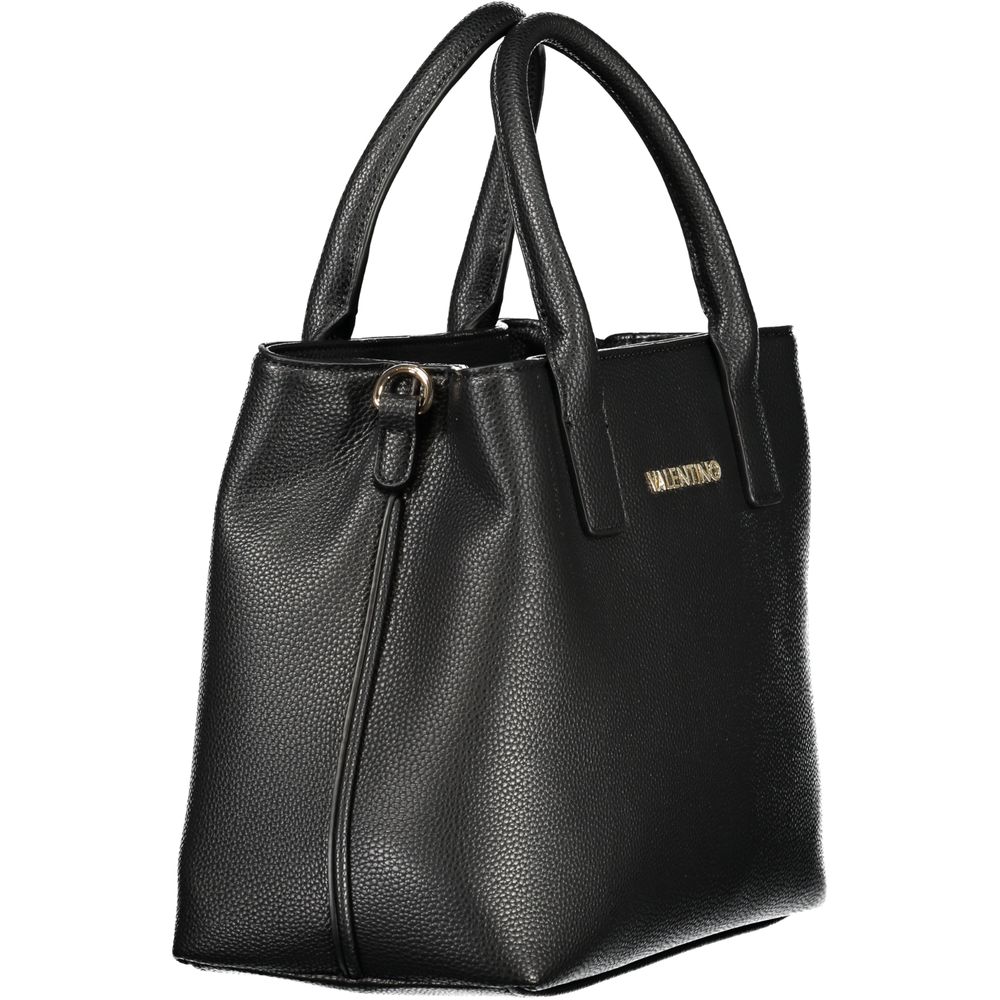 Mario Valentino Nero Poliuretano Women Handbag | Regal Royce