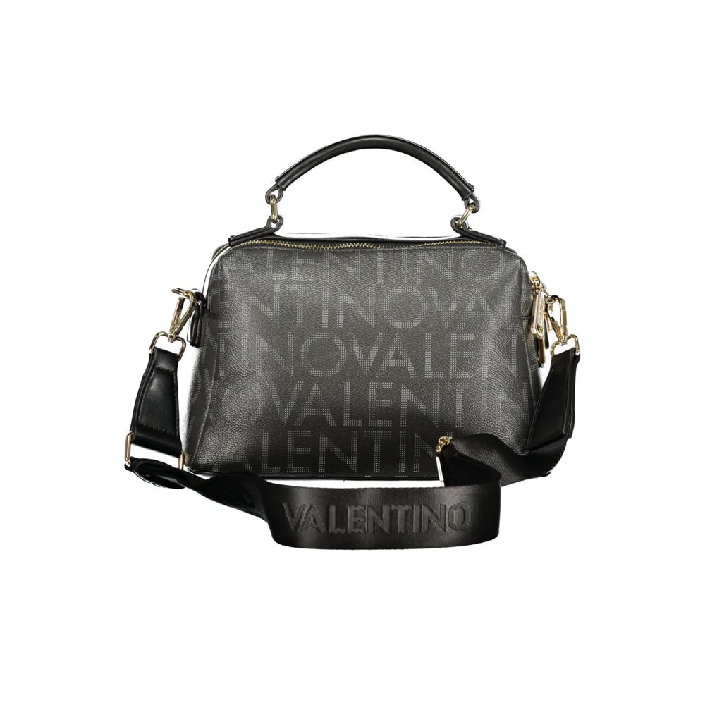 Mario Valentino Nero Polyurethane Women Handbag | Regal Royce