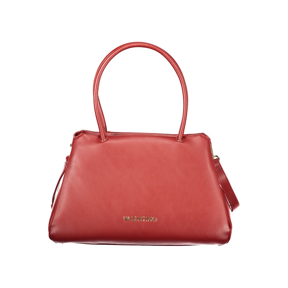 Mario Valentino Rosso Poliuretano Woman Handbag | Regal Royce
