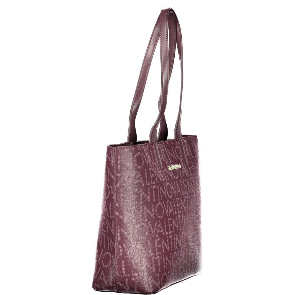 Mario Valentino Rosso Polyurethane Women Handbag | Regal Royce