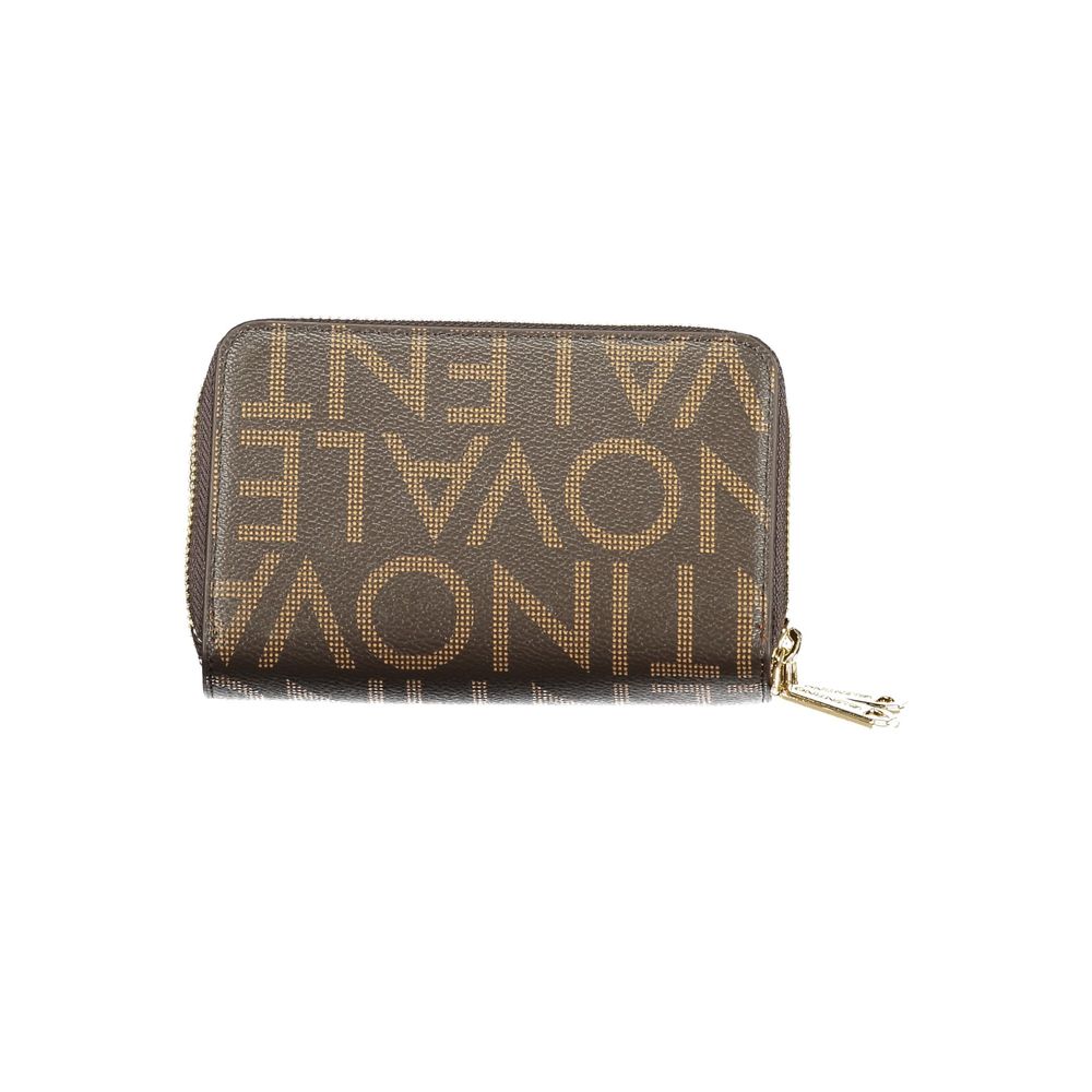 Mario Valentino Marrone Polyurethane Women Wallet | Regal Royce