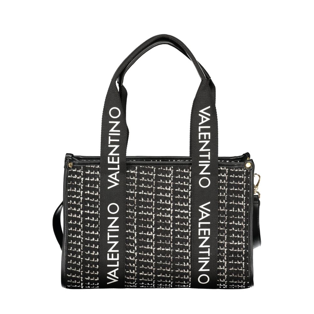 Mario Valentino Nero Polyester Women Handbag | Regal Royce