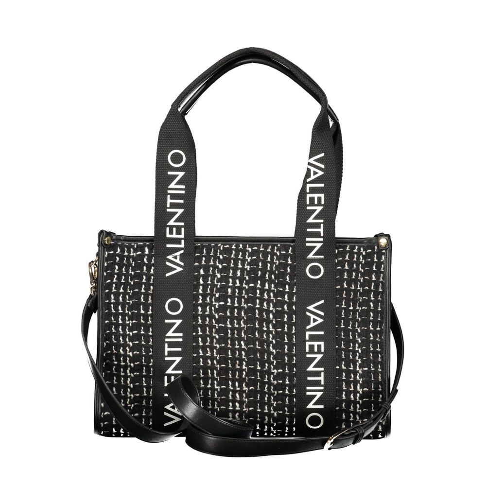 Mario Valentino Nero Polyester Women Handbag | Regal Royce