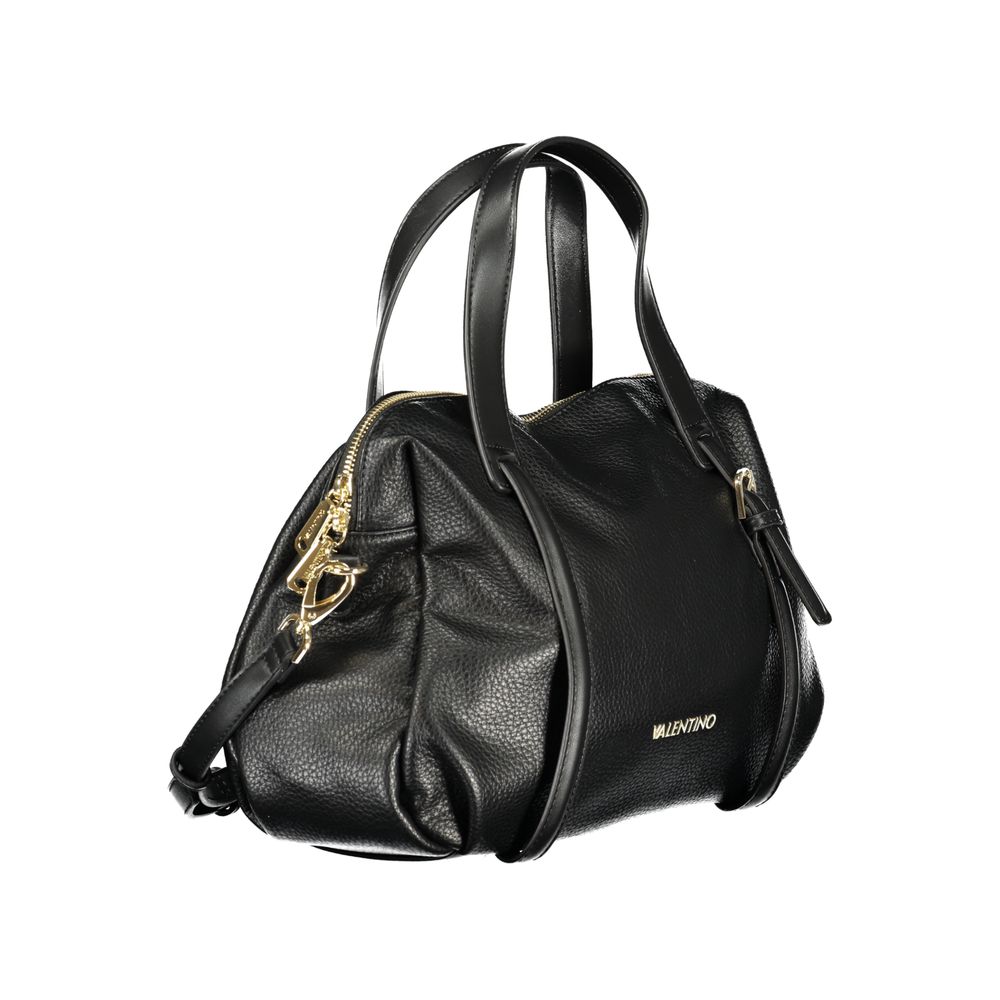 Mario Valentino Nero Polyurethane Woman Handbag | Regal Royce