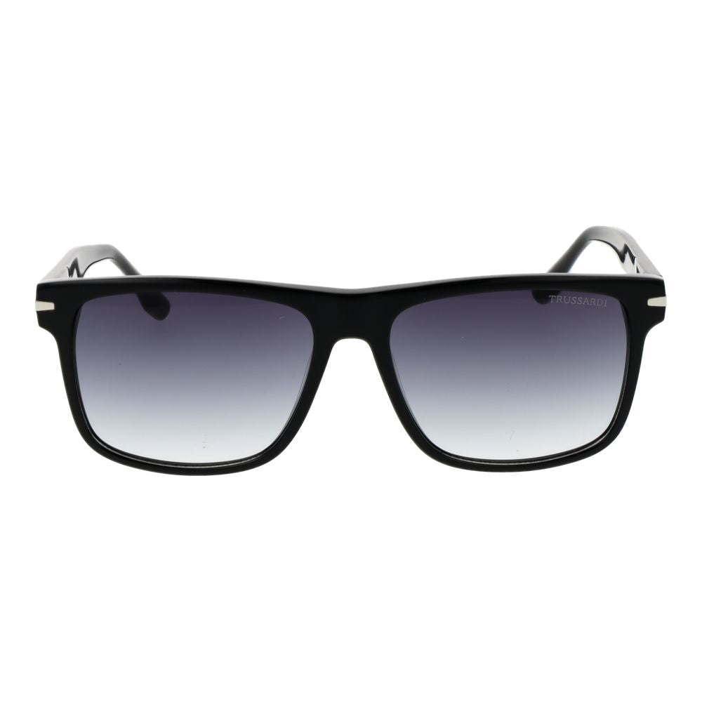 Trussardi Black Acetate Sunglasses | Regal Royce