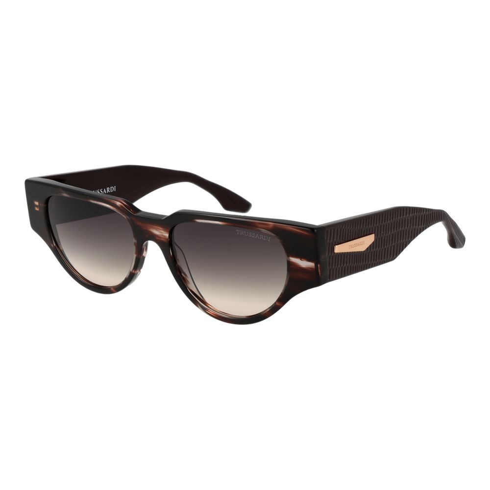 Trussardi Brown Acetate Sunglasses | Regal Royce