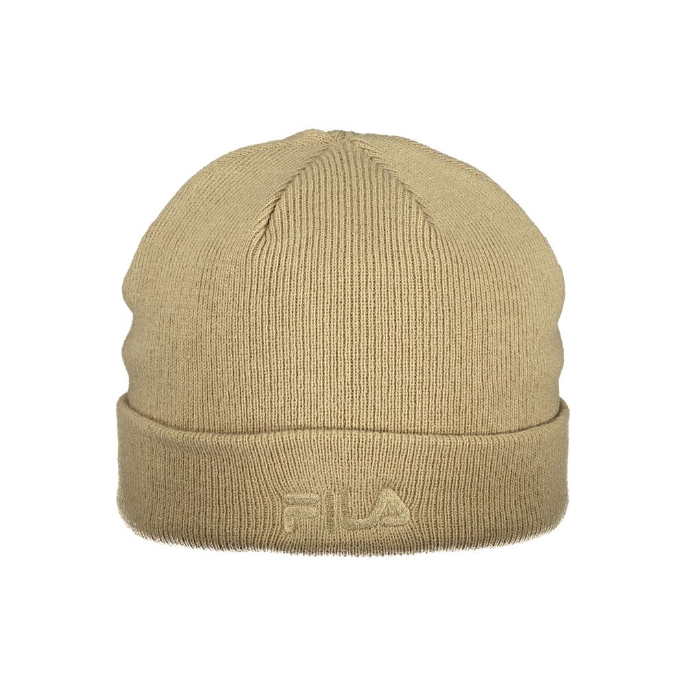 Fila Beige Polyacrylic Men Cap | Regal Royce