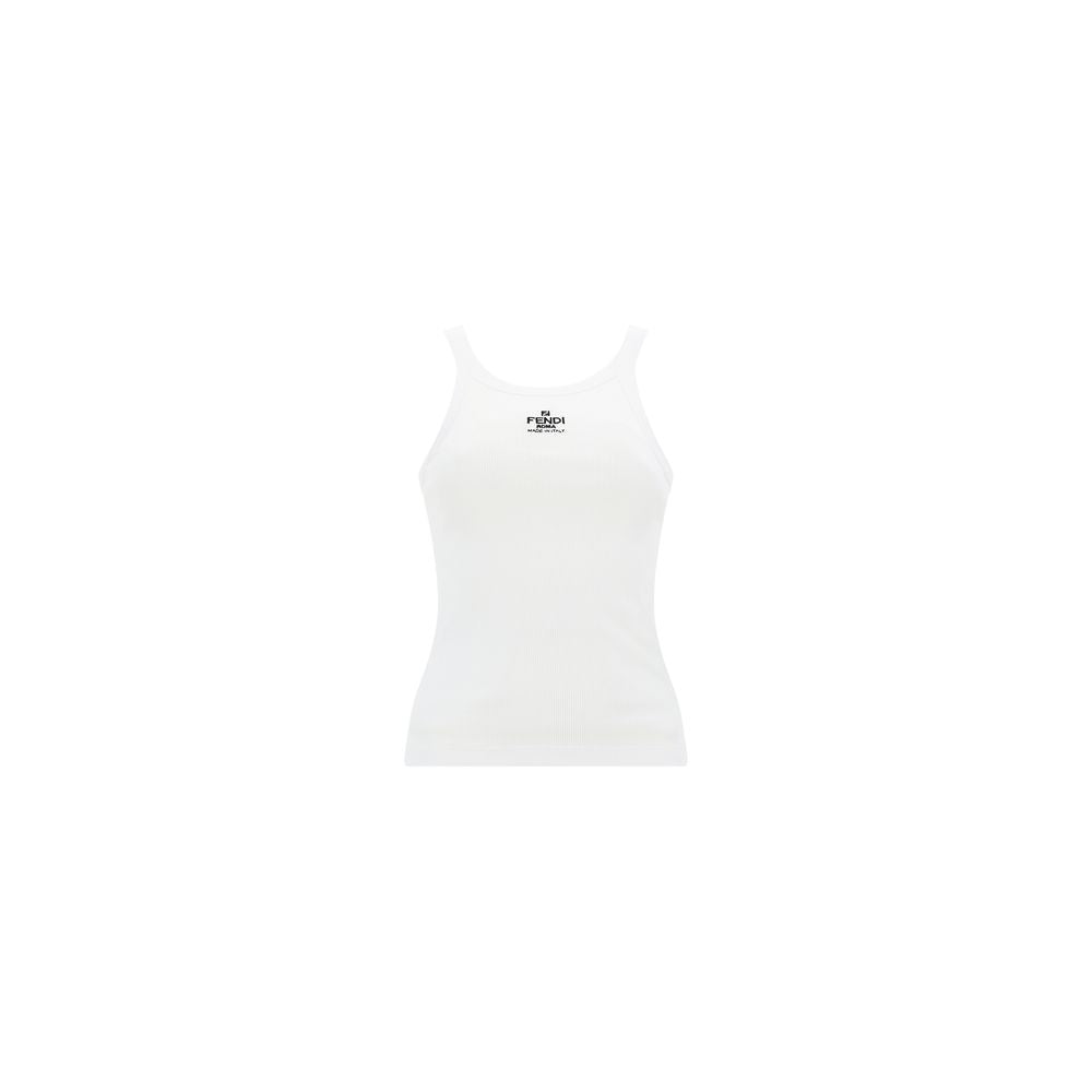 Fendi White Cotton T-Shirt | Regal Royce