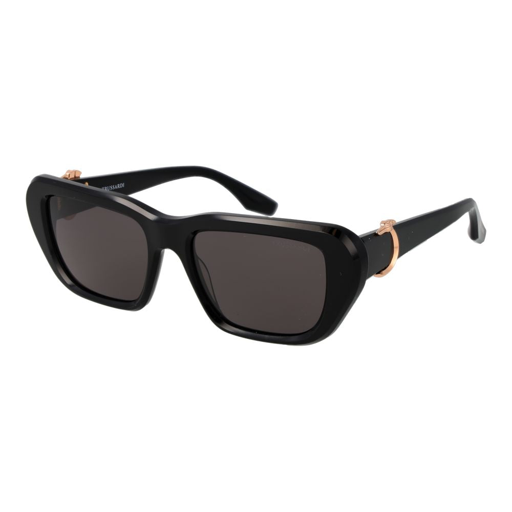Trussardi Black Acetate Sunglasses | Regal Royce