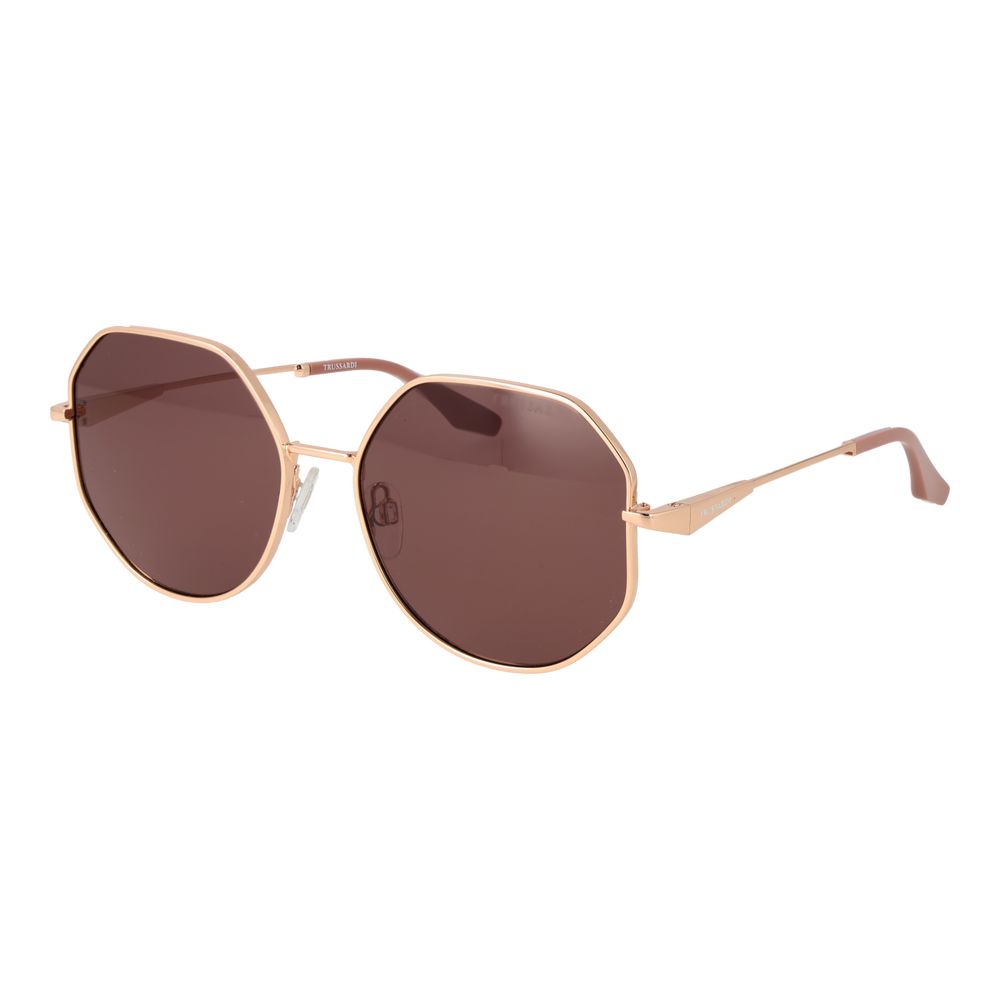 Trussardi Rose Gold Metal Sunglasses | Regal Royce