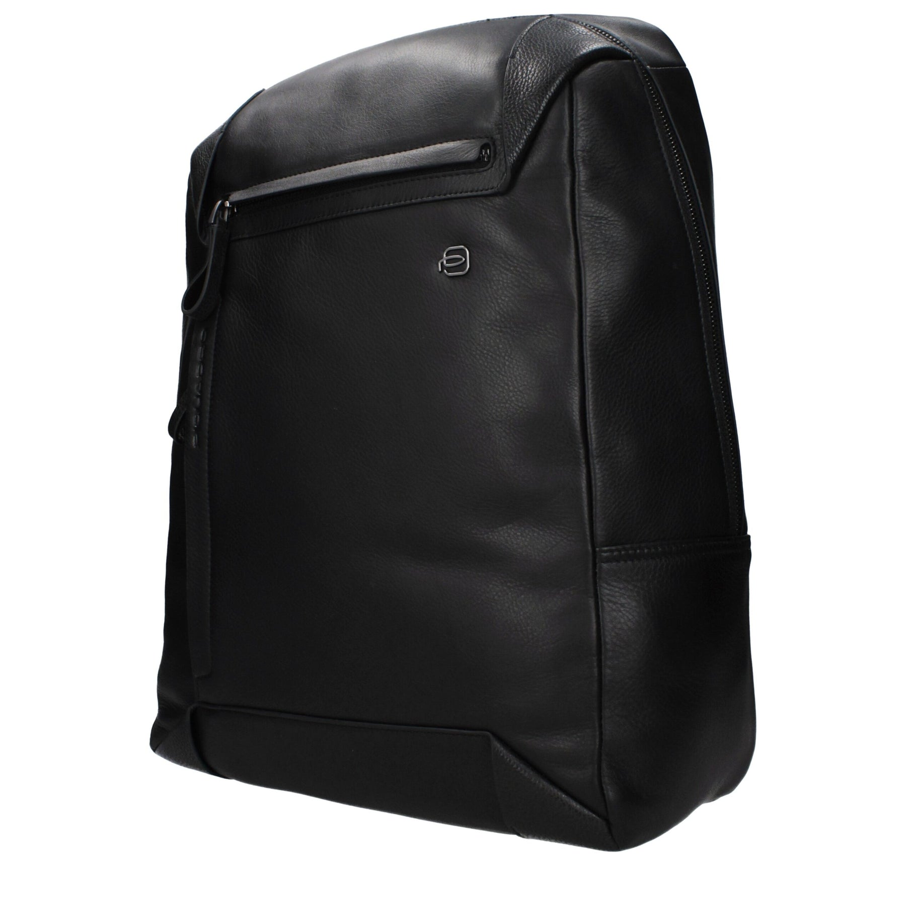Piquadro Black Leather Backpack | Regal Royce