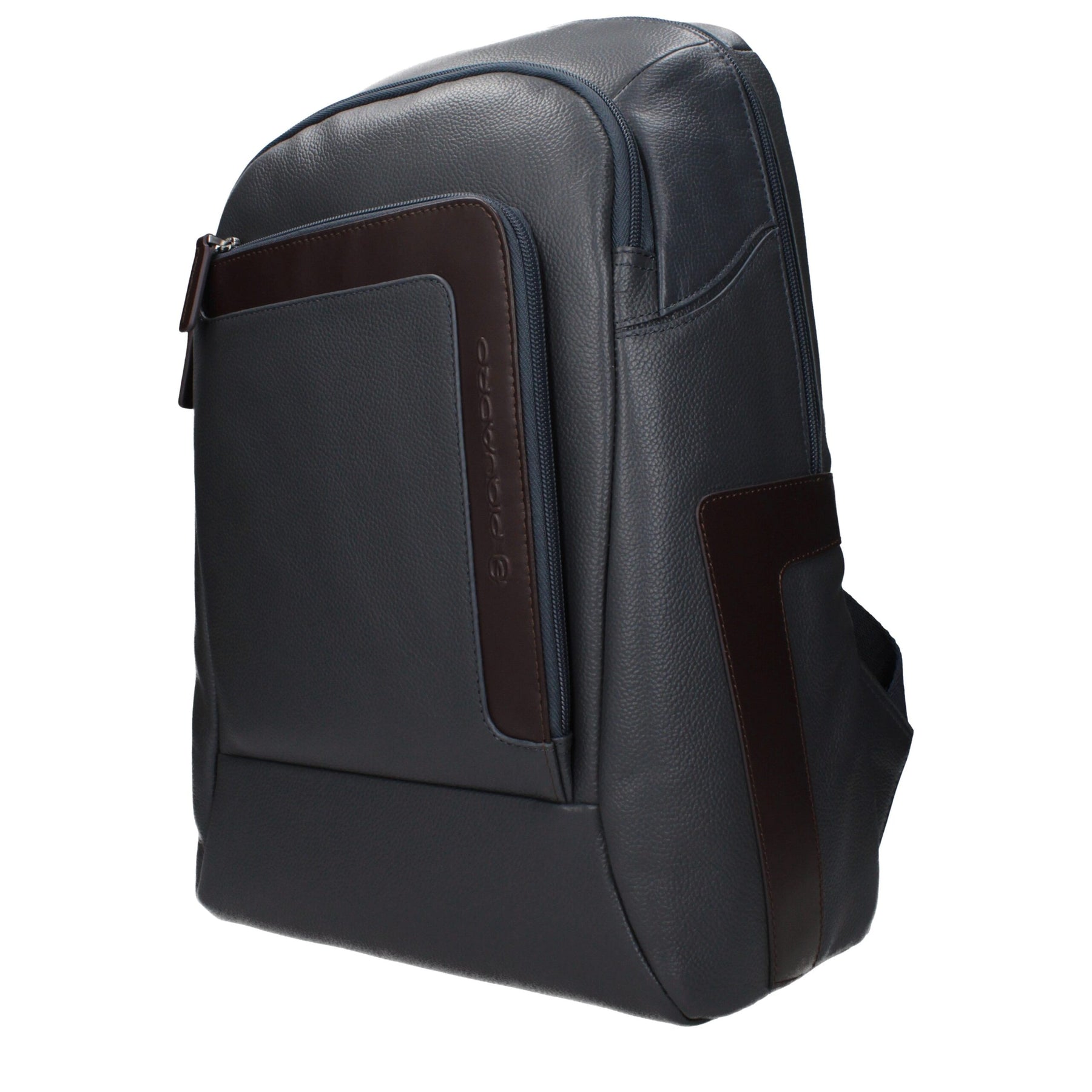 Piquadro Gray Leather Backpack | Regal Royce