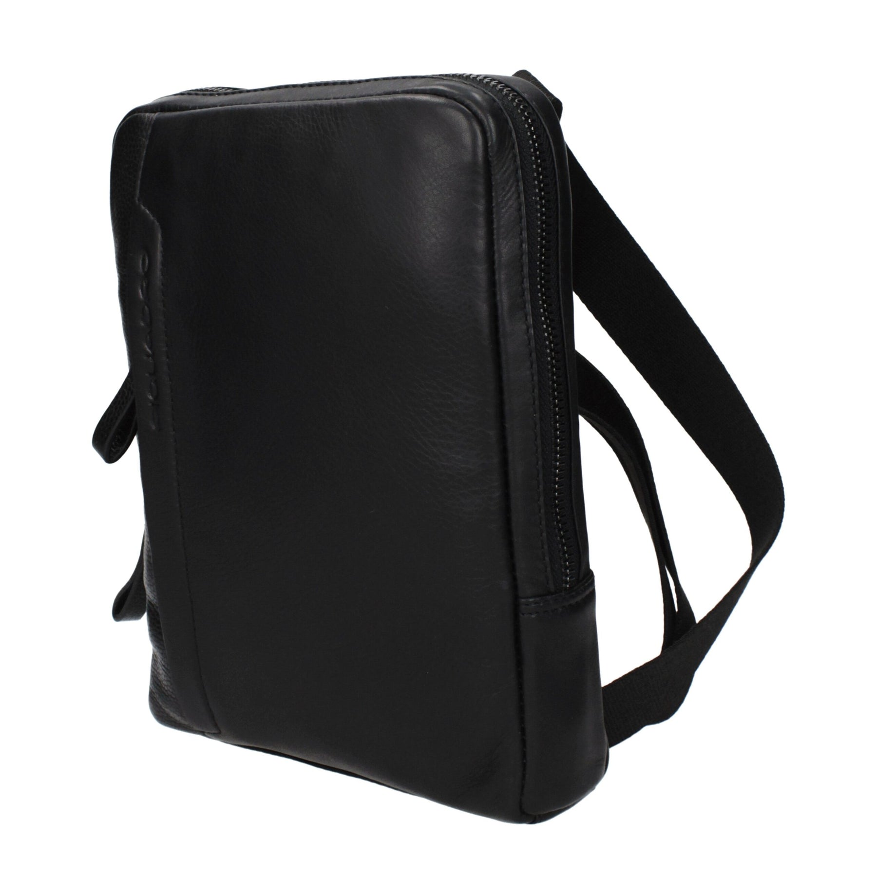 Piquadro Black Leather Crossbody Bag | Regal Royce