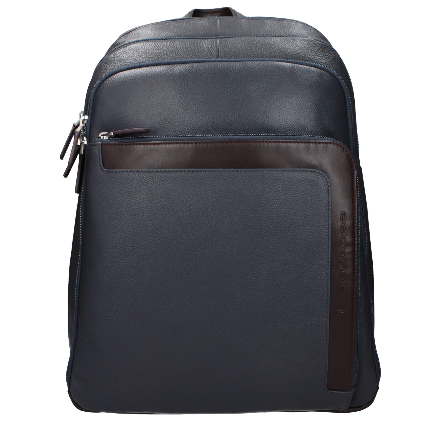 Piquadro Gray Leather Backpack | Regal Royce