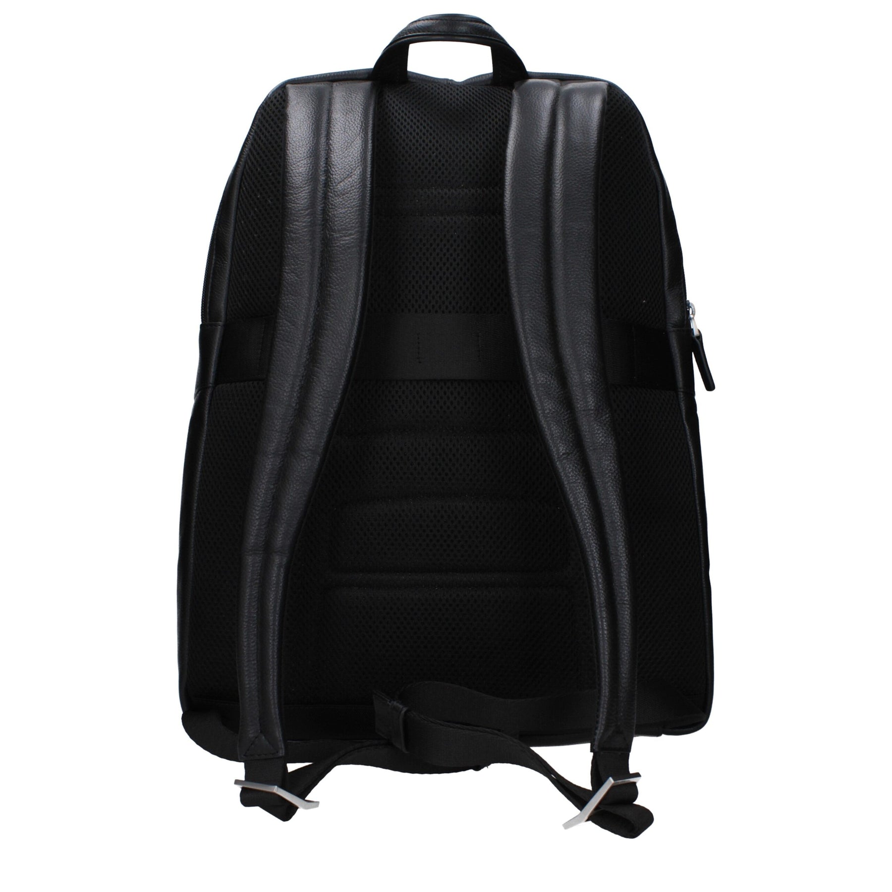 Piquadro Black Leather Backpack | Regal Royce