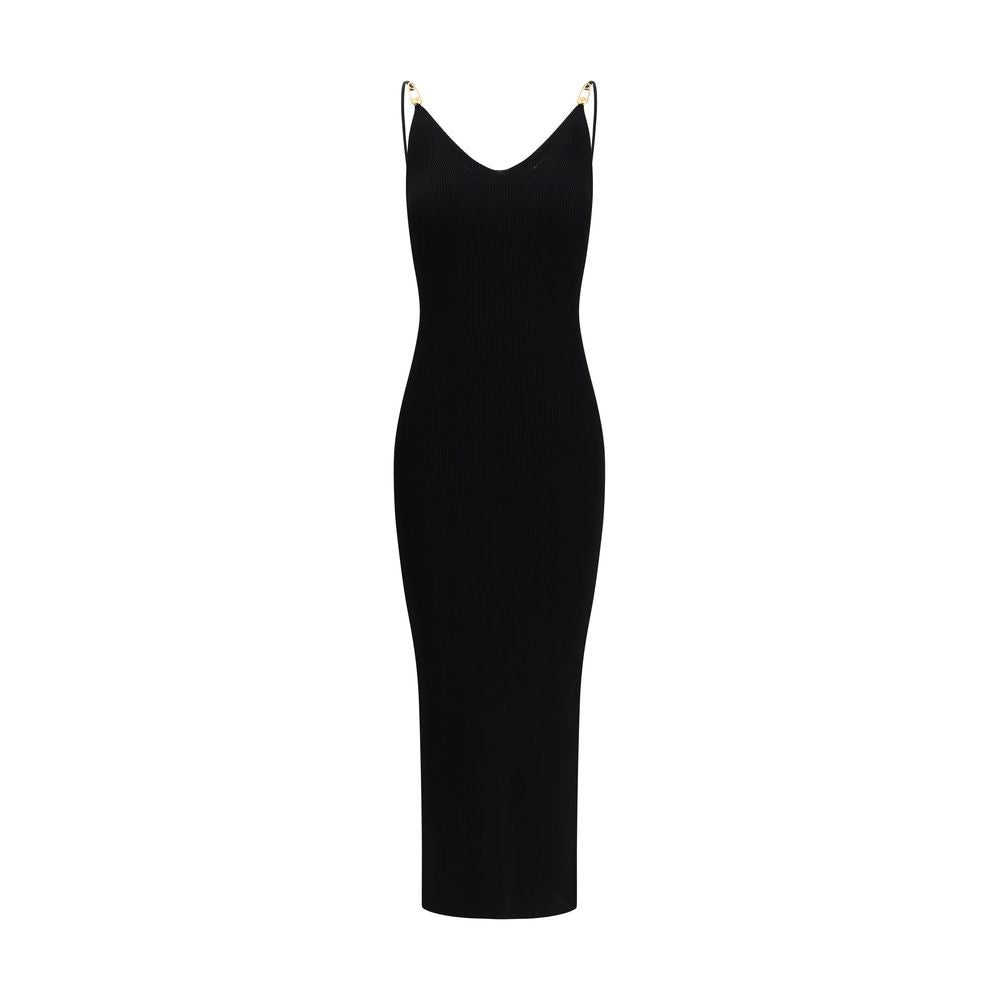 Versace Black Viscose Casual Dress | Regal Royce