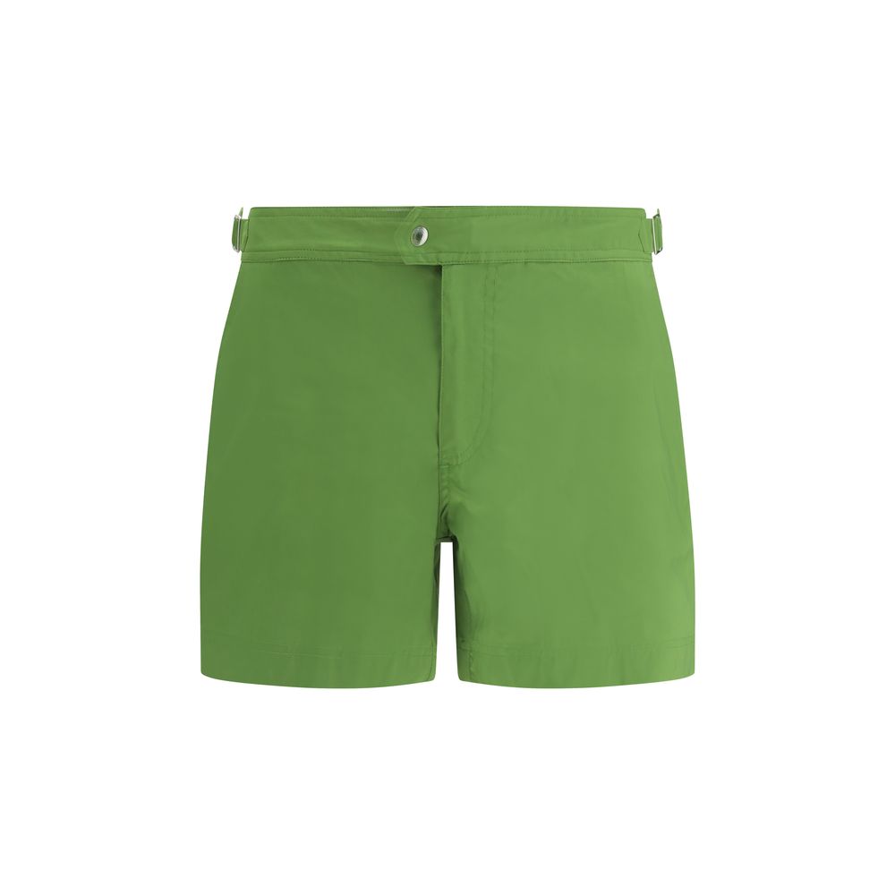 Tom Ford Bicolor Polyester Swim Shorts | Regal Royce