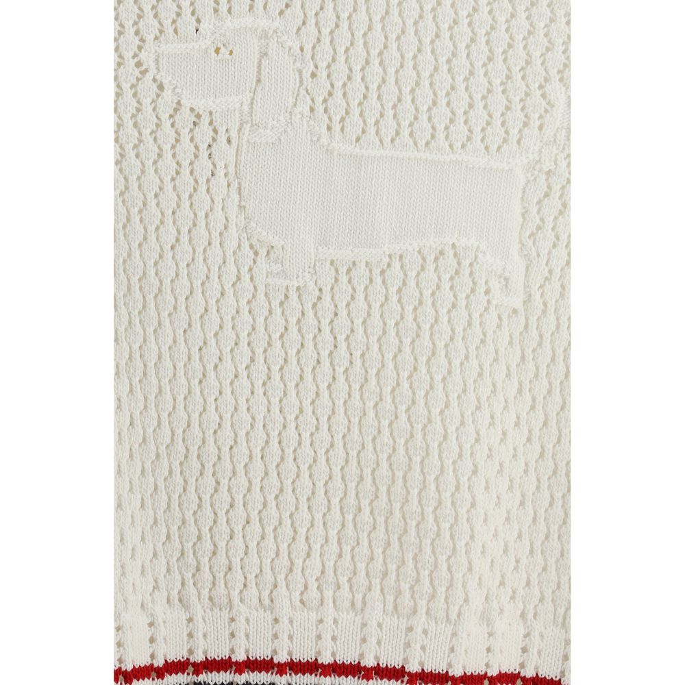 Thom Browne White Cotton T-Shirt | Regal Royce