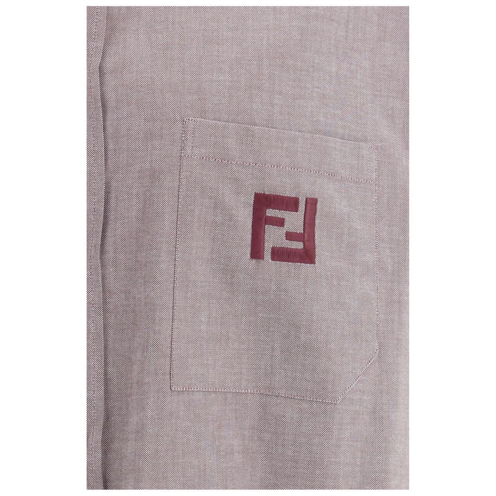 Fendi Bordeaux Cotton Shirt | Regal Royce