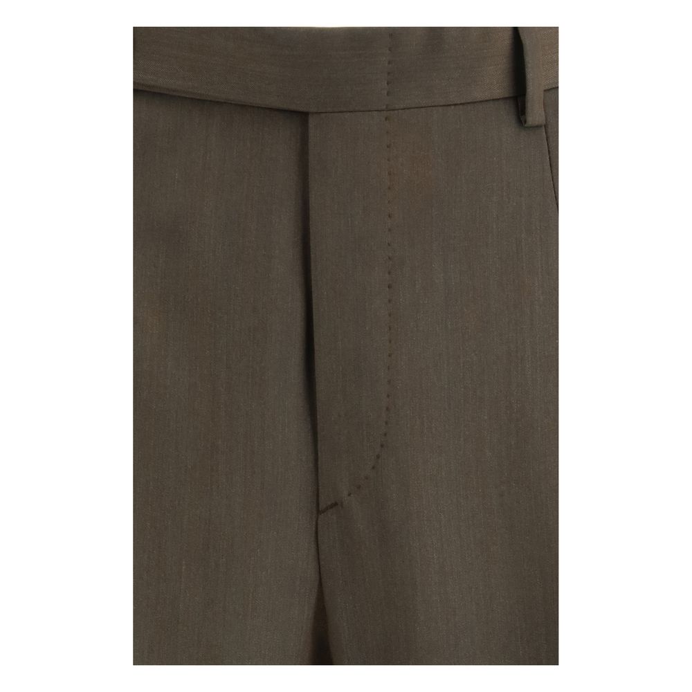 Brioni Bicolor Fleece Wool Casual Pants | Regal Royce